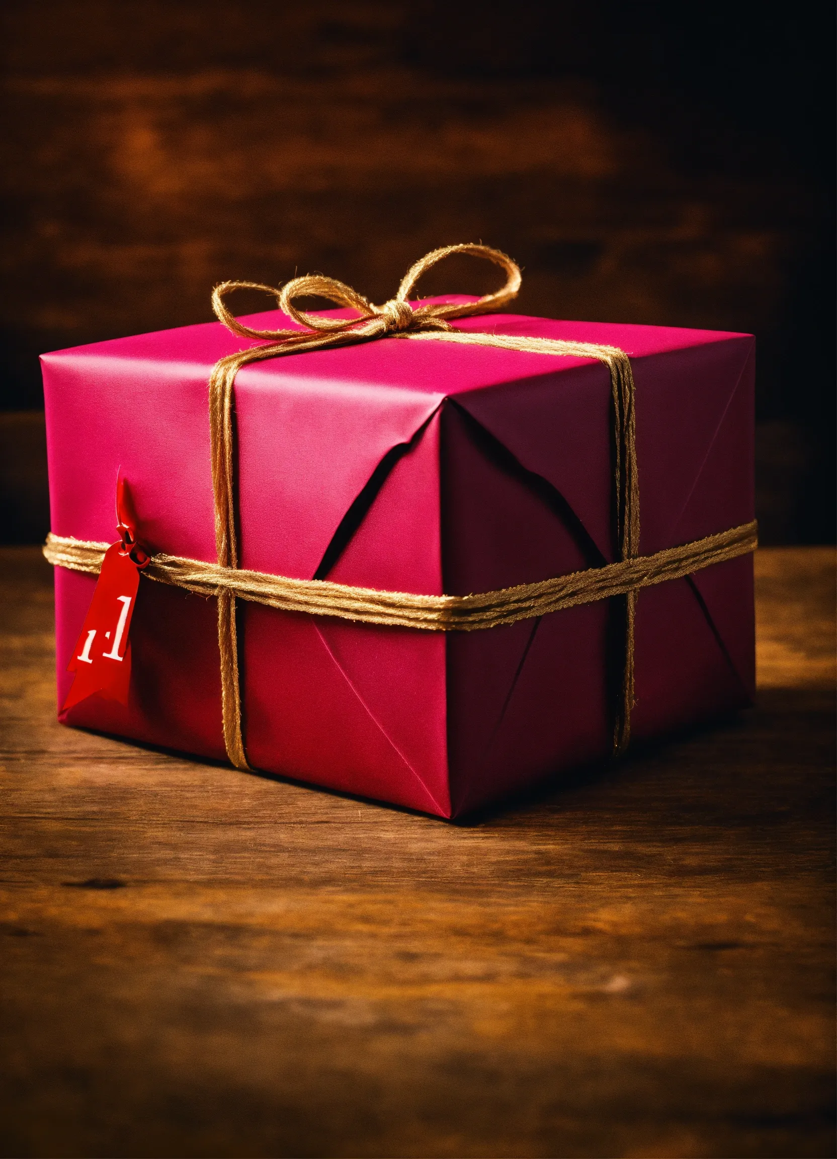 Hand lettered birthday card with watercolor